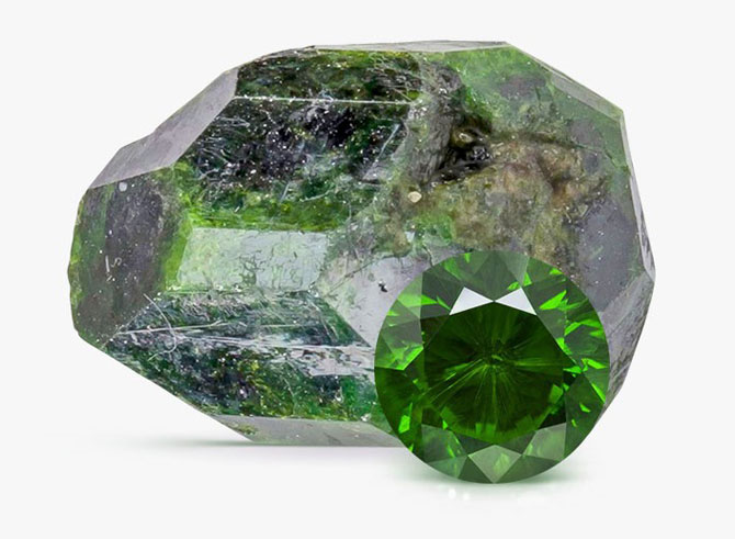 камень с минералом