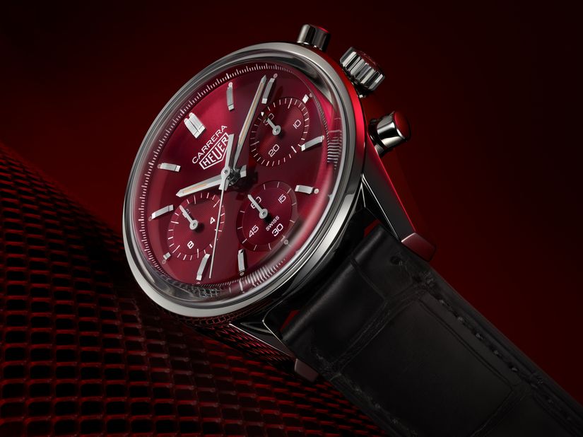 Часы TAG Heuer Carrera Red Dial Limited Edition