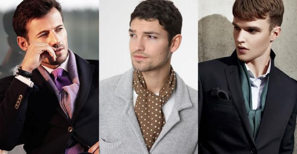 Men with scarves