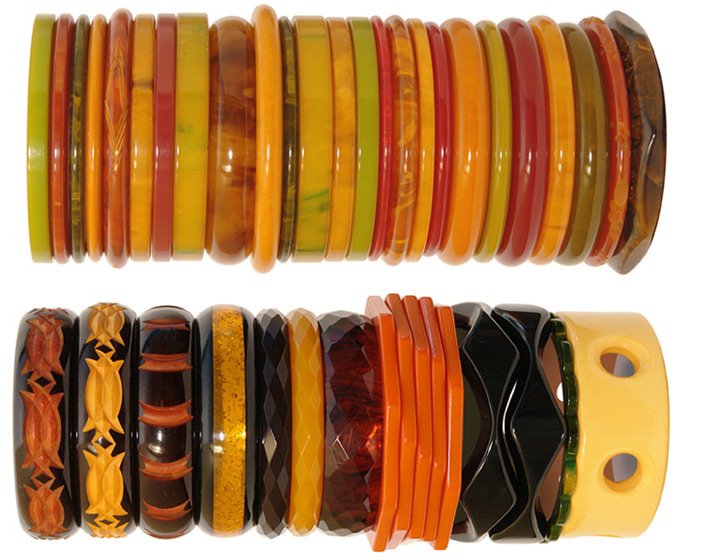 Бакелитовые браслеты – украшения из бакелита, фото
