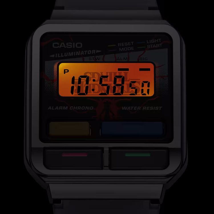 Часы Casio для фанатов сериала «Очень странные дела»