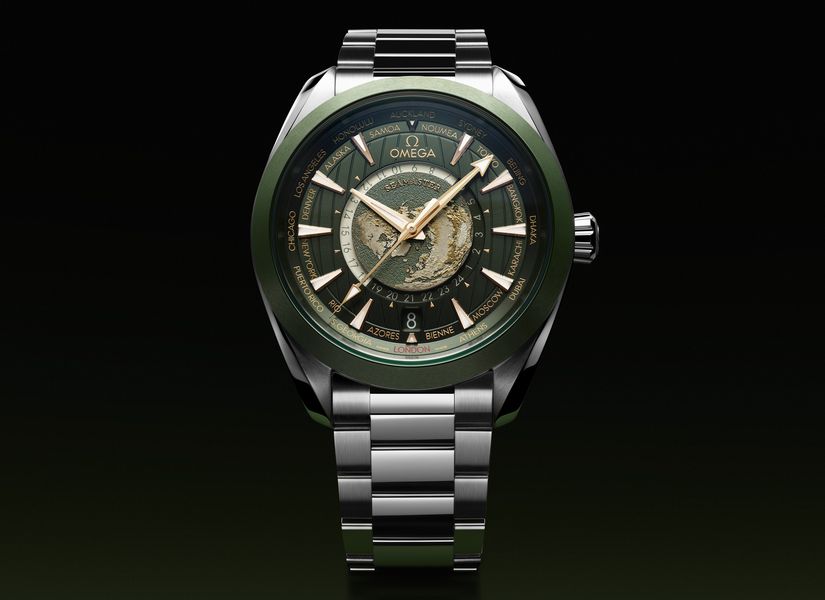 Часы Omega Seamaster Aqua Terra Worldtimer