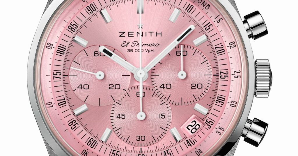Часы Zenith Chronomaster Original Pink
