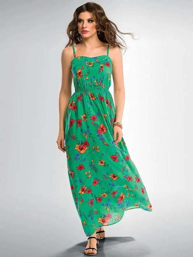 Как носить зеленые платья: модные и необычные образы 22