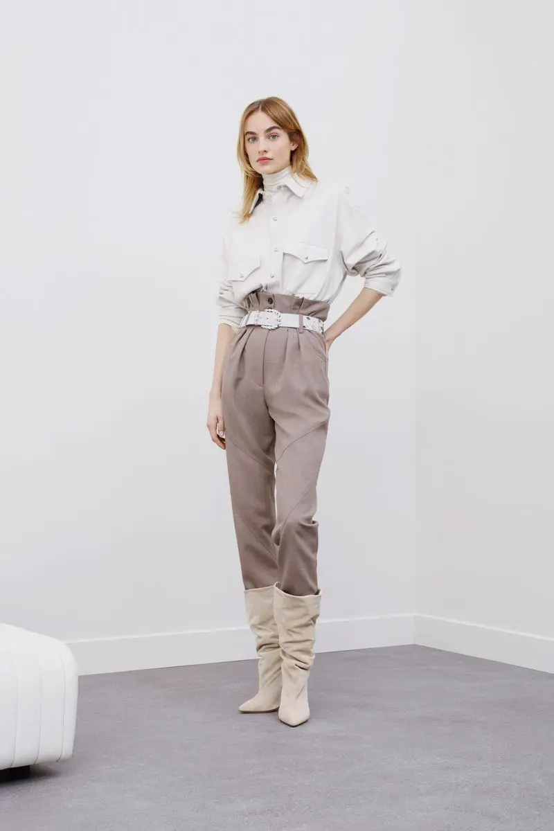 Модные брюки слаксы из коллекции осень-зима IRO