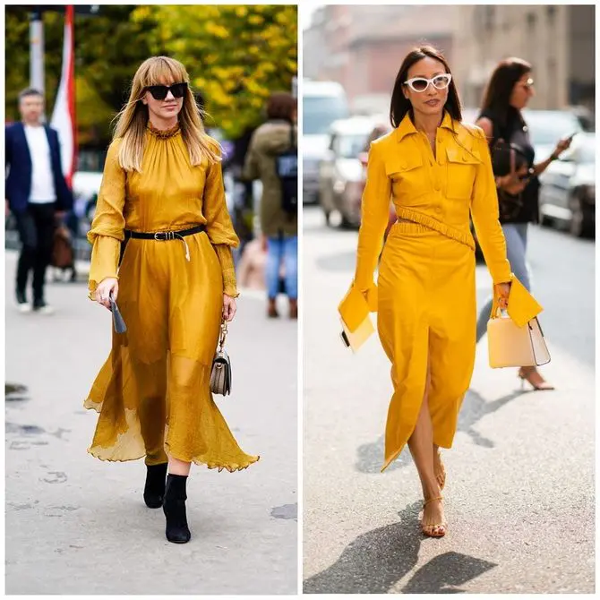С чем носить желтый цвет– самый актуальный тренд года? 34