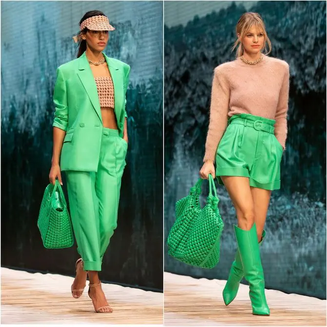 С чем носить зеленый цвет: фото и модные тенденции года 17