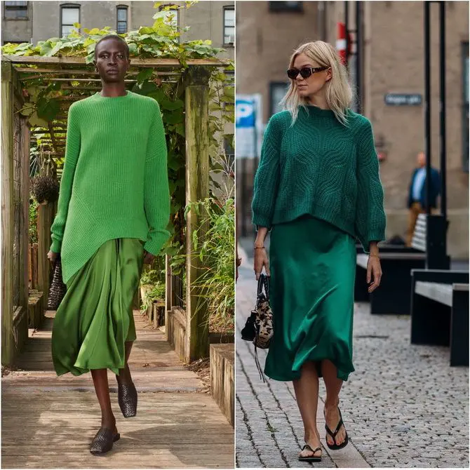С чем носить зеленый цвет: фото и модные тенденции года 20