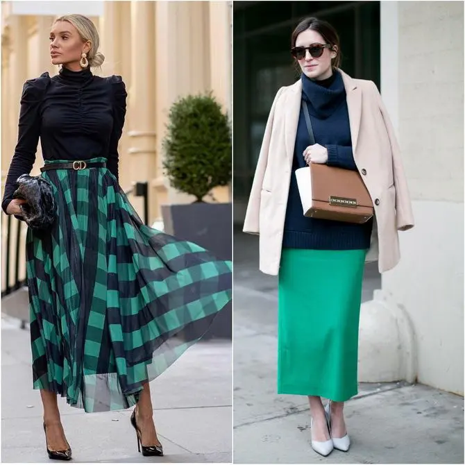 С чем носить зеленый цвет: фото и модные тенденции года 22