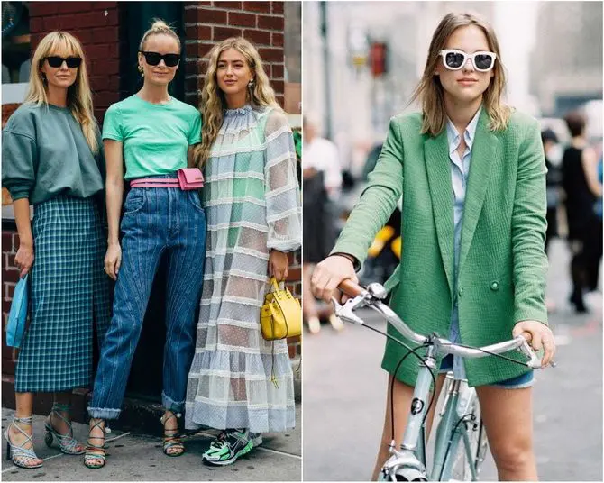 С чем носить зеленый цвет: фото и модные тенденции года 26
