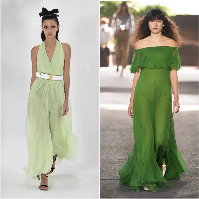 С чем носить зеленый цвет: фото и модные тенденции года 30