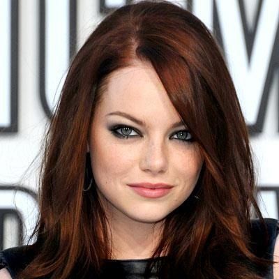 стоунн - Бордовый цвет волос: оттенки, фото, краска, как покраситься