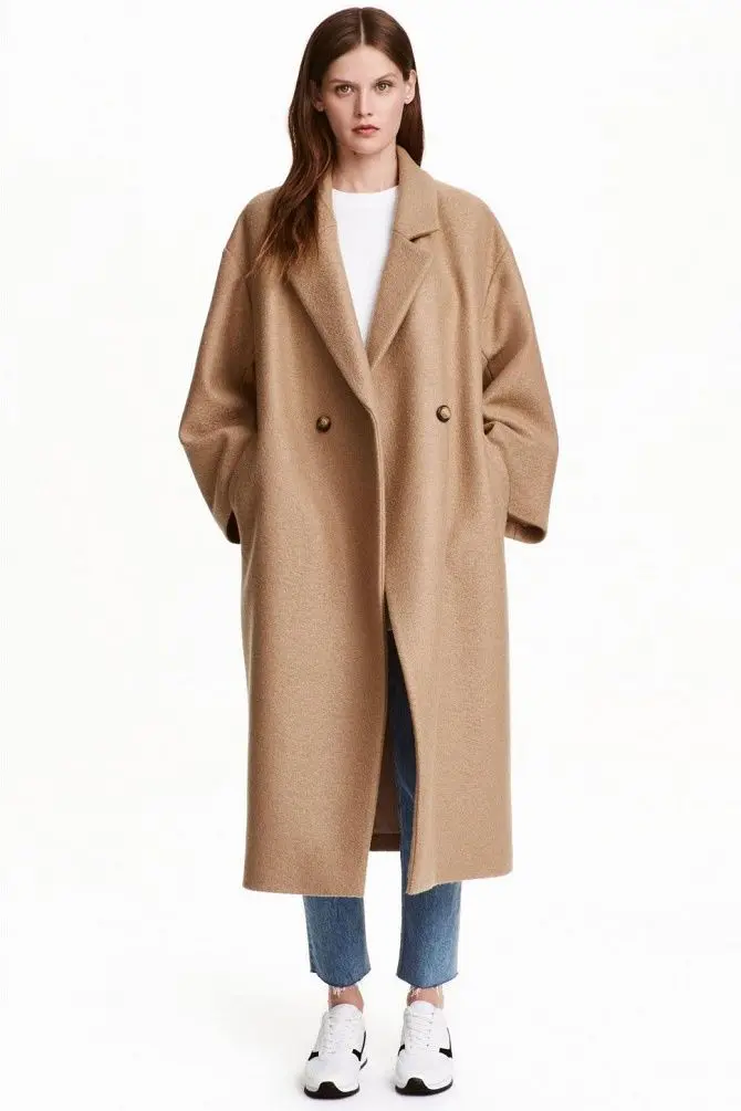 Как носить шерстяное пальто – модные идеи для весны 5