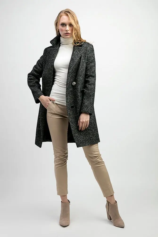 Как носить шерстяное пальто – модные идеи для весны 12