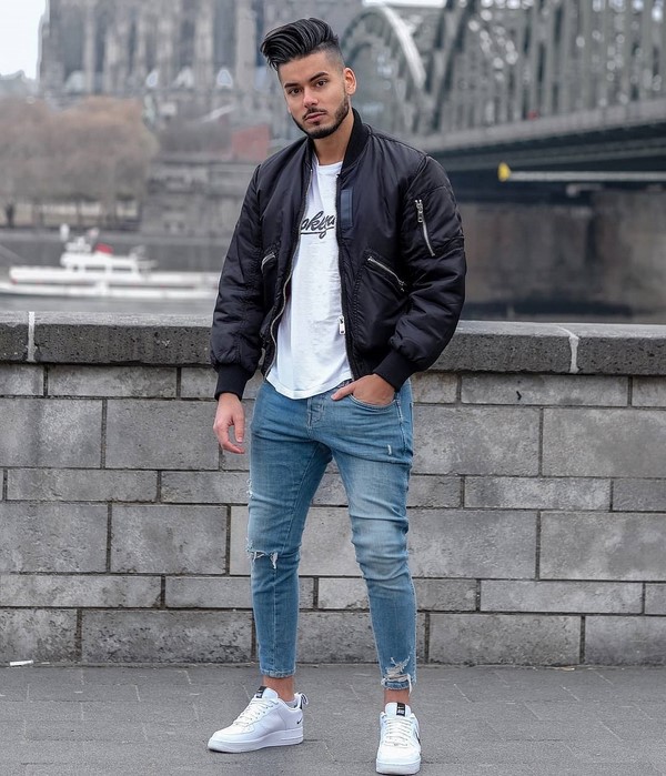 Модные мужские джинсы тренды. Фасоны. Идеи, с чем носить