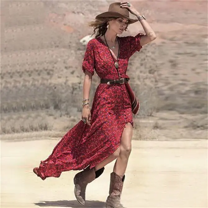 Образ ковбойки: стиль кантри в женской одежде 11