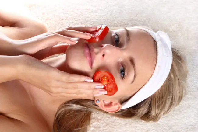 маска для лица из томатов