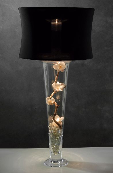spandex vase lamp