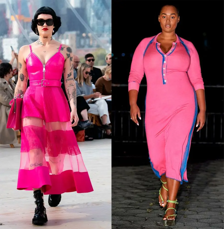 Модная тенденция: розовый цвет