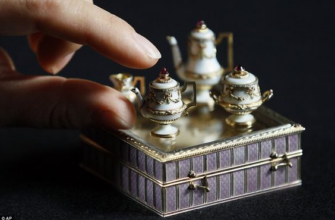 Многие коллекционеры очарованы миниатюрными предметами! И это увлечение было особенно распространено среди королевских семей.