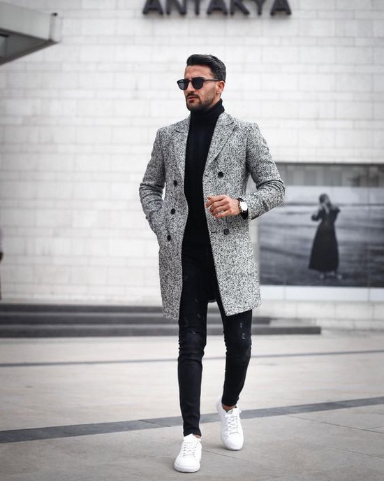 Модные мужские пальто. Лучшие идеи образов с пальто. Тренды. Фасоны