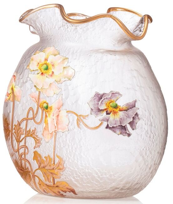 Сегодня эти прекрасные стеклянные вазы не только порадуют моего читателя прелестью цветочных и природных узоров, но и поведают невероятную историю о том: Пейзажи на вазах ⏩ Несомненно, Франсуа-Теодор-3