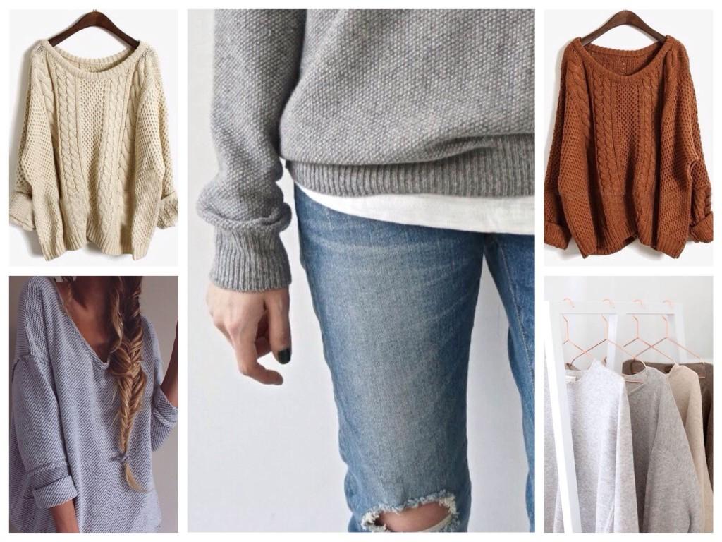 Модели базовых свитеров